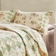 preview thumbnail 1 of 4, Greenland Home Fashions Bliss Ivory 100% Cotton Authentic Patchwork Pillow Shams (Set of 2) - multi-color