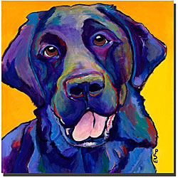 Pat Saunders-White 'Buddy' Ready to Hang Giclee Art - Overstock - 4703201