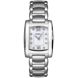 Ebel Women's Brasilia Stainless Steel Case Diamond Watch - Free ...