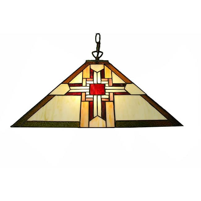 Warehouse of Tiffany Mission-style Light Fixture