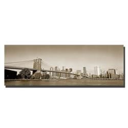 Preston 'Brooklyn Bridge' Canvas Art - Bed Bath & Beyond - 4711874