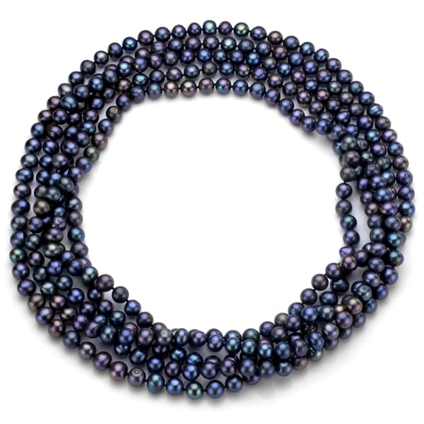 black freshwater pearls