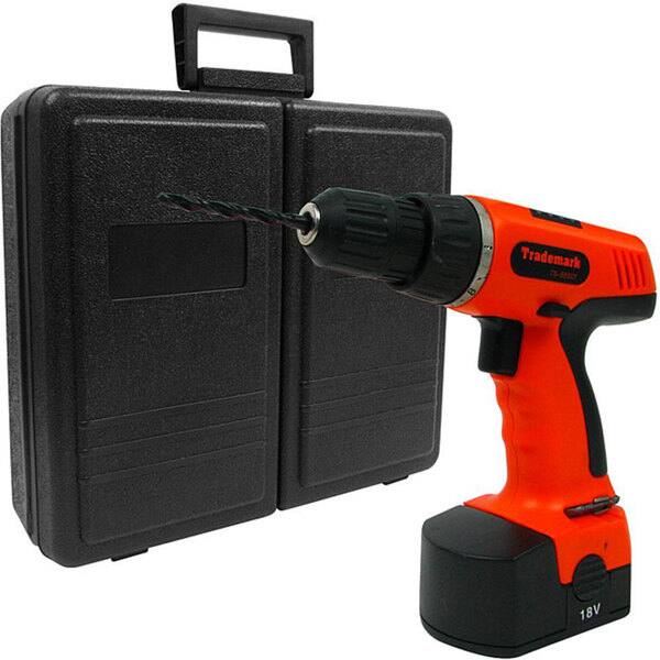 Cordless Drill Set-78 Piece Kit, 18-Volt Power Tool with Bits, Sockets, Drivers, Battery Charger, AC Adapter, Flashlight and Carrying Case by Stalwart Cordless Drill Set-78 Piece Kit, 18-Volt Power Tool with Bits, Sockets, Drivers, Battery Charger, AC Adapter, Flashlight and Carrying Case by Stalwart