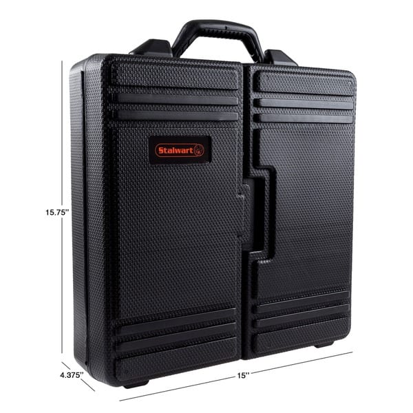 Cordless Drill Set-78 Piece Kit, 18-Volt Power Tool with Bits, Sockets, Drivers, Battery Charger, AC Adapter, Flashlight and Carrying Case by Stalwart Cordless Drill Set-78 Piece Kit, 18-Volt Power Tool with Bits, Sockets, Drivers, Battery Charger, AC Adapter, Flashlight and Carrying Case by Stalwart