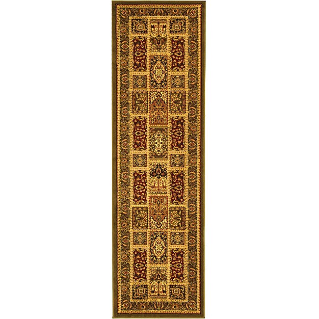 Safavieh Lyndhurst Traditional Oriental Green/ Multi Runner (2'3 x 20')