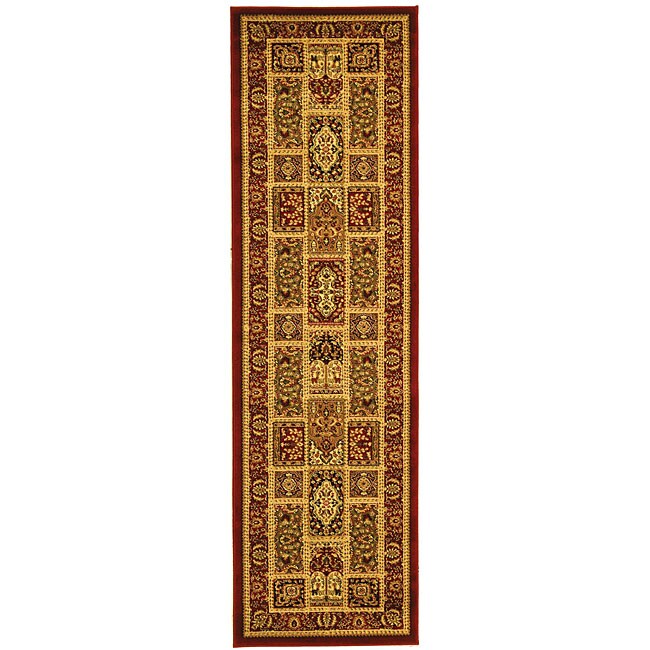 Safavieh Lyndhurst Traditional Oriental Red/ Multi Runner (2'3 x 16') - 2'3" x 16'