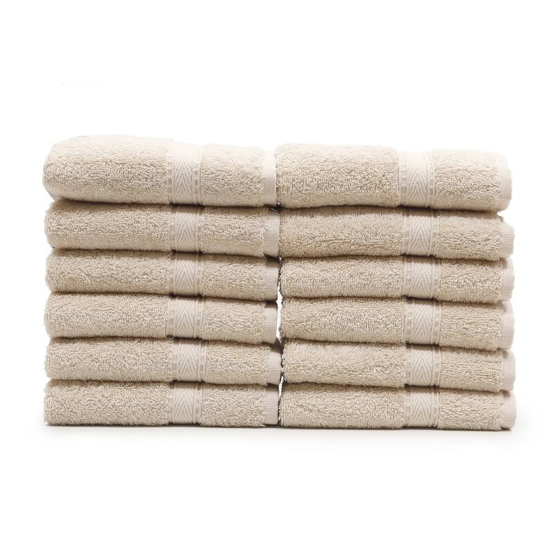 Porch & Den Harcourt Turkish Cotton Washcloth (Set of 12)