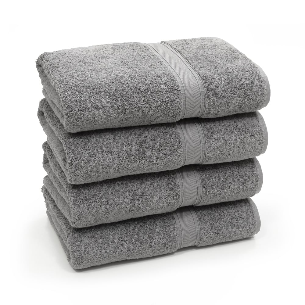 Authentic Hotel and Spa Turkish Cotton Bath Towels (Set of 4)