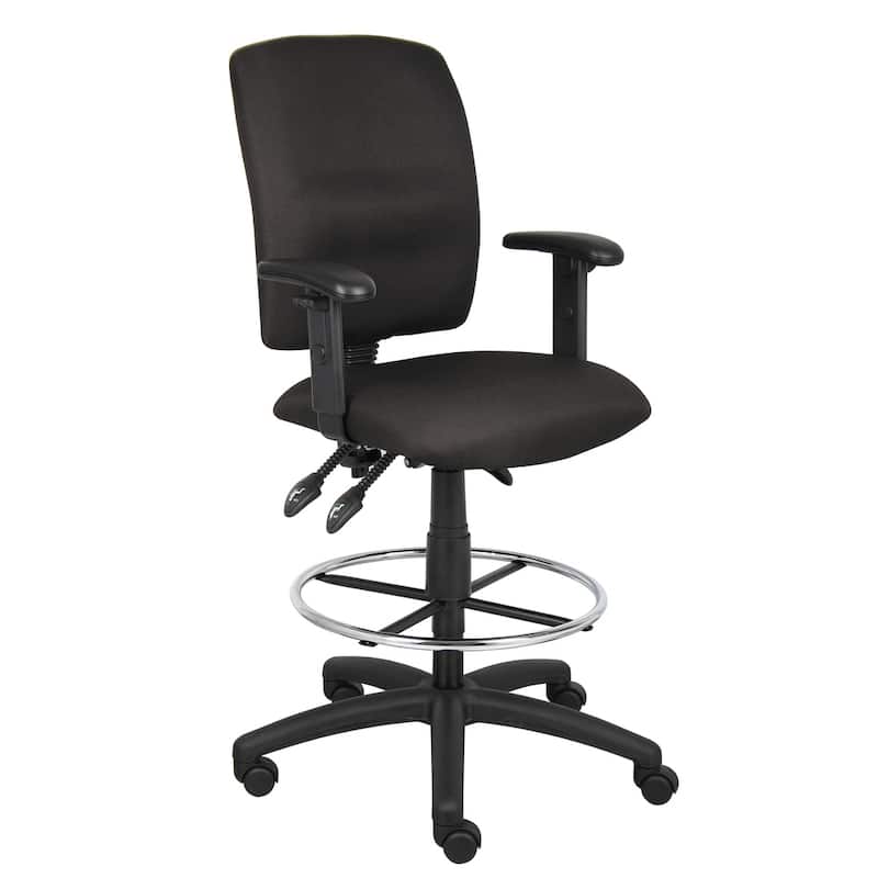Boss Multi-Function Drafting Stool with Adjustable Arms