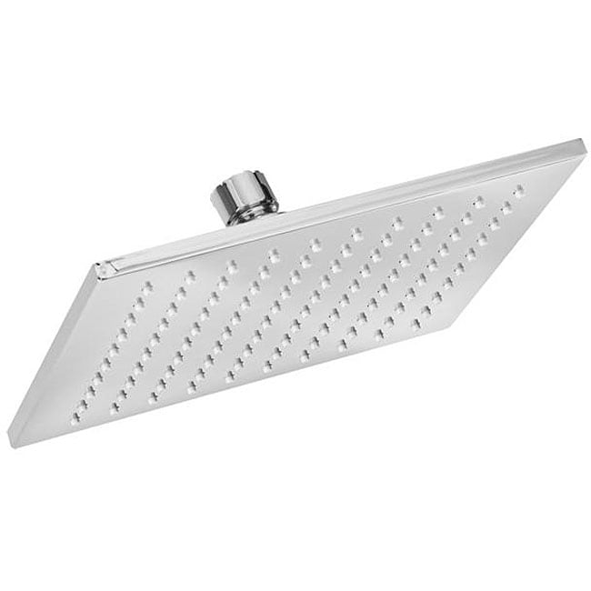 Thin Brass 8 inch Square Shower Head