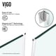 VIGO Frameless Neo-Angle Clear Shower Enclosure (40 x 40) - Free ...