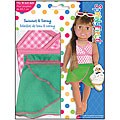 Springfield Collection Doll Pretty Swimsuit Outfit with Sarong