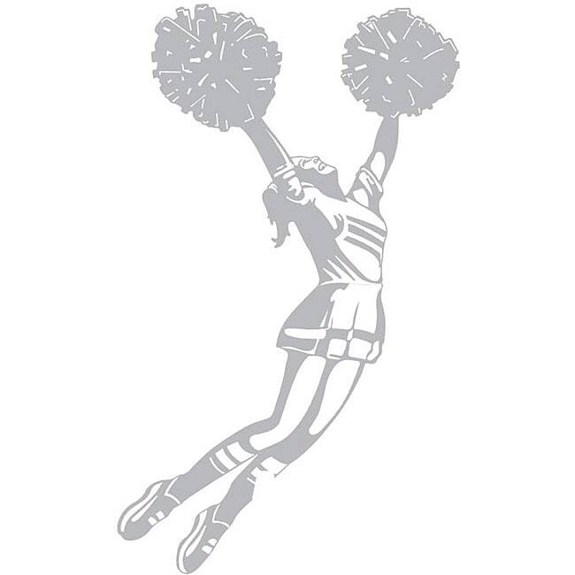 Cheerleader Sudden Shadows Wall Decal