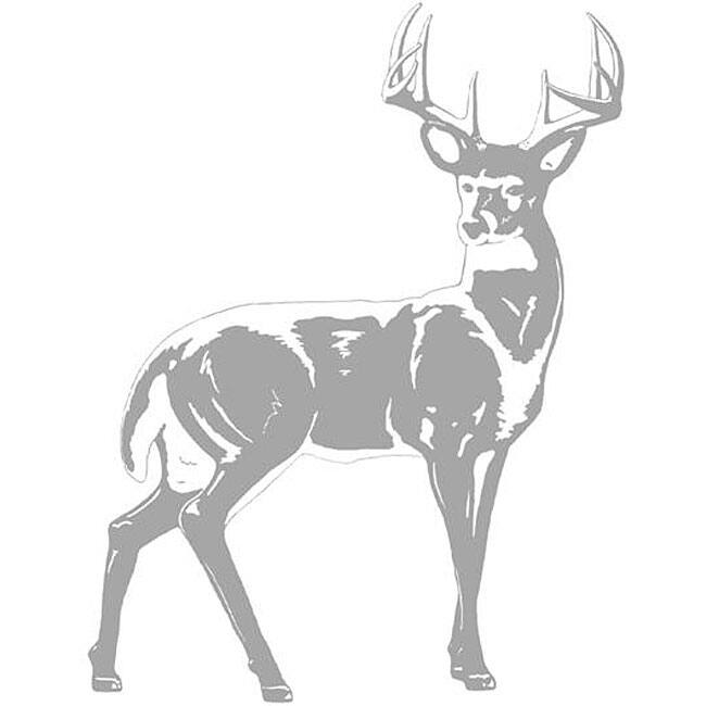 Sudden Shadows Deer Wall Decal - 42 x 32