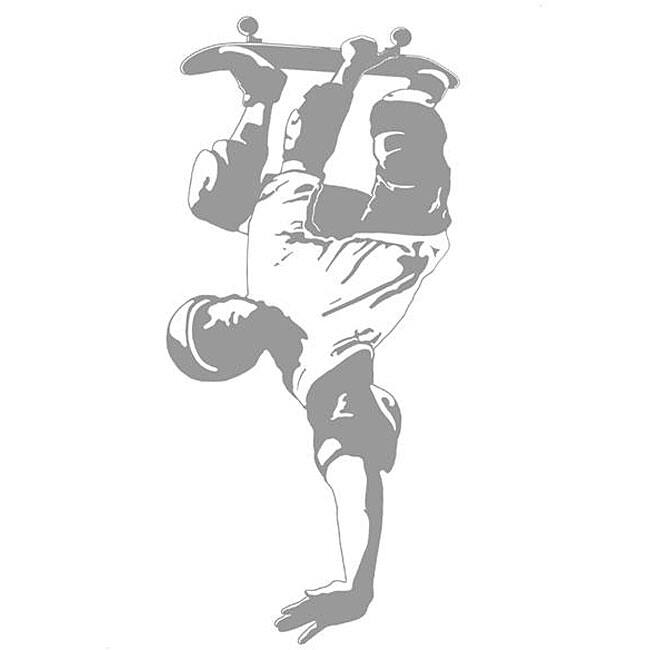 Skateboarder Sudden Shadows Wall Decal