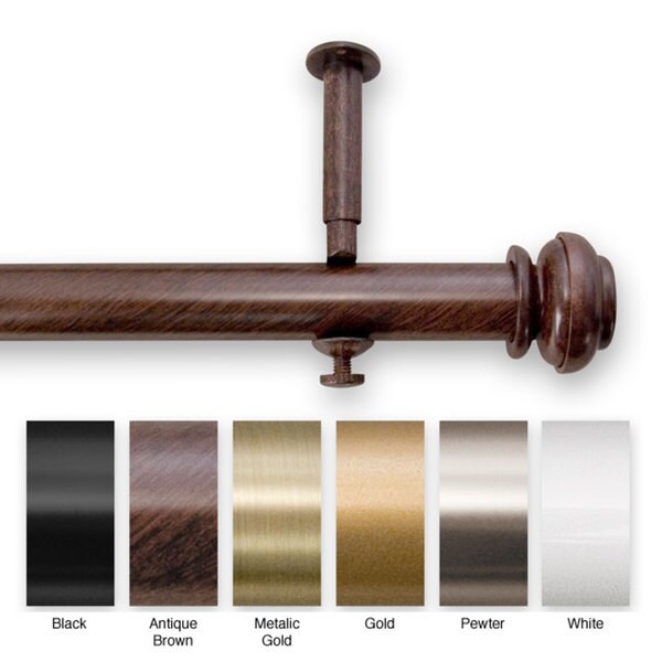Bold 16 To 28 Inch Adjule Curtain Rod Set Free Shipping Bold 16 To 28 Inch Adjule Curtain Rod Set