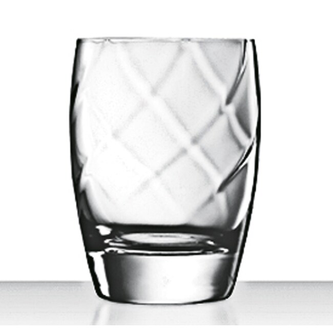 Luigi Bormioli Canaletto 12 oz Double Old Fashioned Glasses (Set of 4)