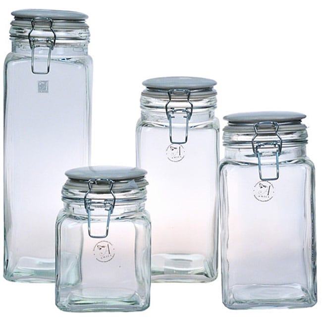 Global Amici 'Cresta' Storage Jars (Set of 4) - Free ...