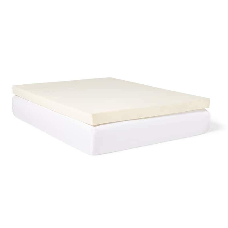 Slumber Solutions 4-inch Memory Foam Mattress Topper - Twin