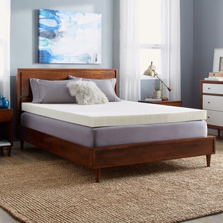 Slumber Solutions 4-inch Memory Foam Mattress Topper - Bed Bath ...