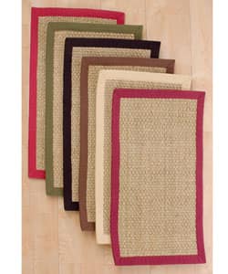 slide 1 of 1, Basketweave Seagrass Rug - 8' x 10'