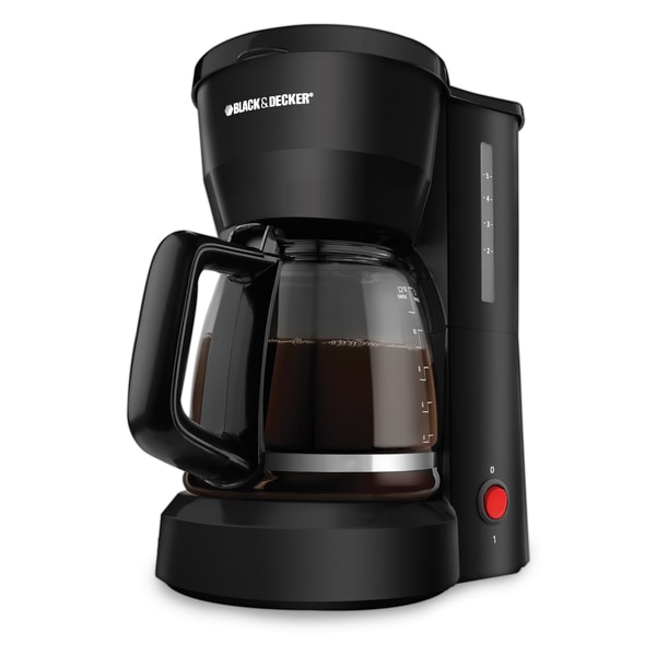Black & Decker Black 5-cup Drip Coffeemaker