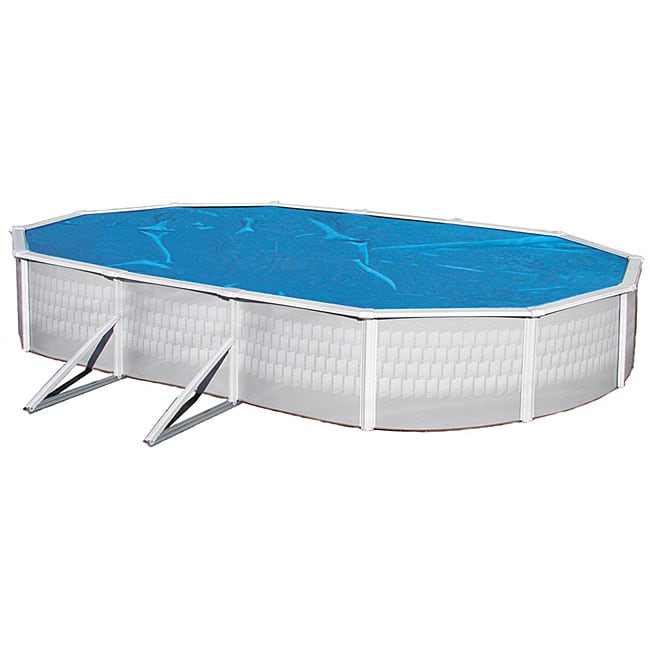 12-mil Solar Blanket for Round 15-ft Above-Ground Pools - Clear