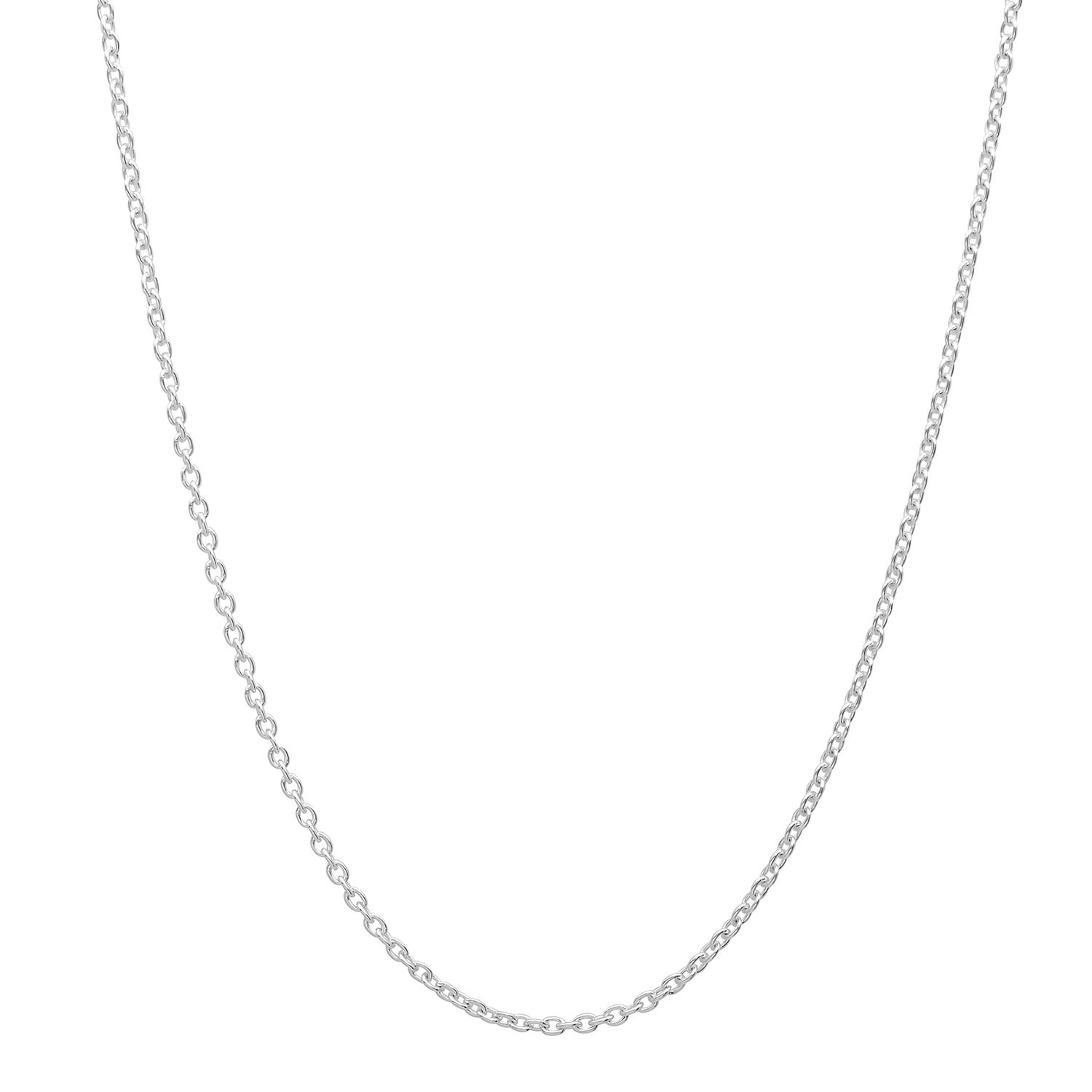 Real 925 Sterling Silver 1mm Venetian Chain 16-24 Inches Chains Fancy