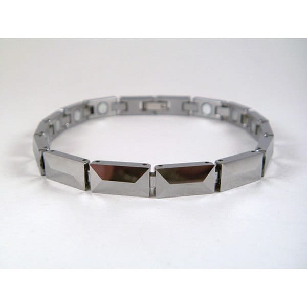 Tungsten Uni Magnetic Pyramid Bracelet Free Shipping On Tungsten Uni Magnetic Pyramid Bracelet