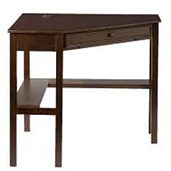 Havenside Home Horseshoe Espresso Wood Corner Computer Desk - Bed Bath ...