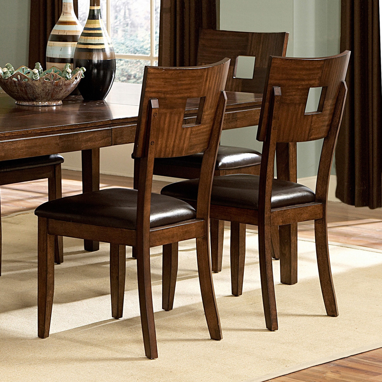 Tribecca Home Watson Open Back Casual Dining Chairs (set Of 2)