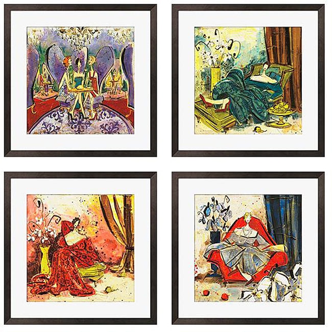 Gallery Direct Olivia Maxweller 'Ladies of Leisure Series' Giclee Art (Set of 4)