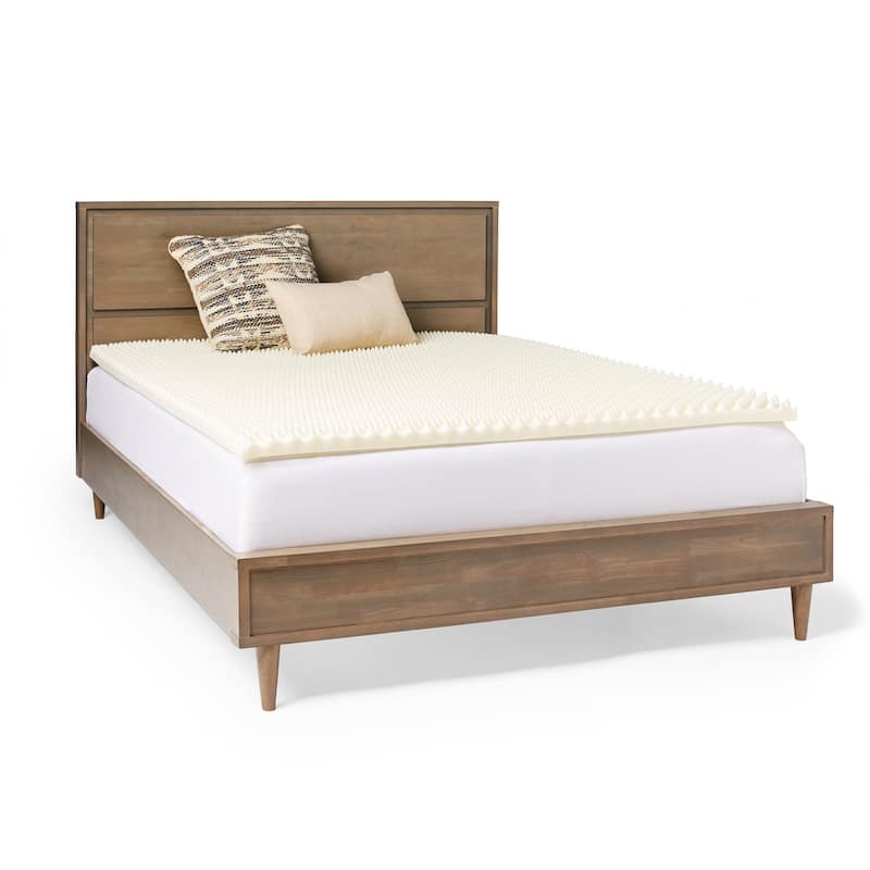 Slumber Solutions Highloft Supreme 2-inch Memory Foam Mattress Topper