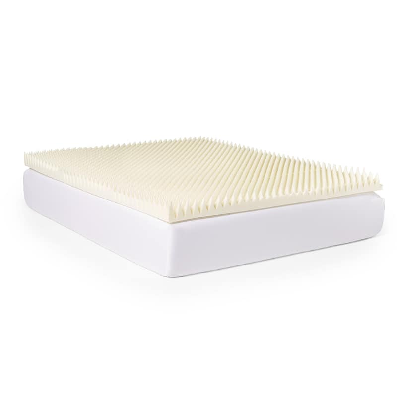 Slumber Solutions Highloft Supreme 4-inch Memory Foam Mattress Topper - Twin