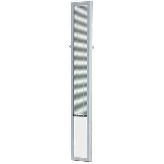 Add On Blinds by ODL for Raised Frame Sidelights 9" x 66" - White - 7 x 64