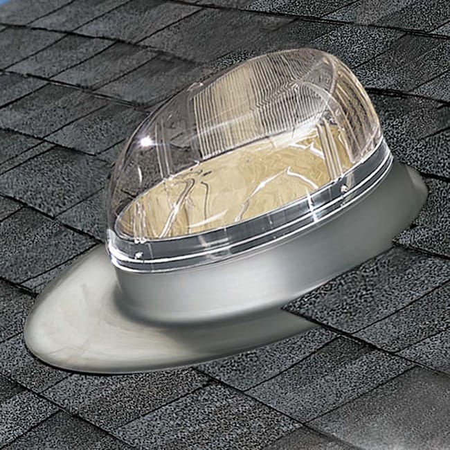 Odl 14 in Severe Weather Tubular Skylight W/ Aluminum Flashing