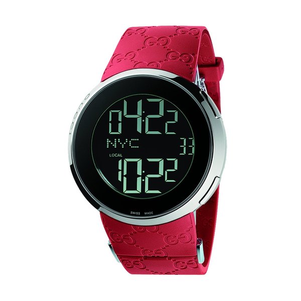 stainless steel case digital watch