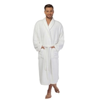 Women's Hooded Long Bathrobe Terry Cotton - Full Ankle Length Spa Robe ...