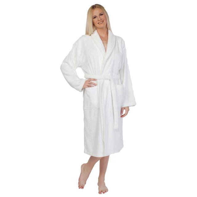 Authentic Hotel Spa Unisex Turkish Cotton Terry Cloth Bath Robe