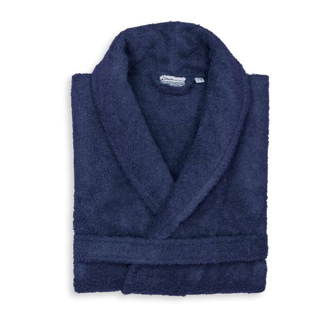 Authentic Hotel Spa Unisex Turkish Cotton Terry Cloth Bath Robe