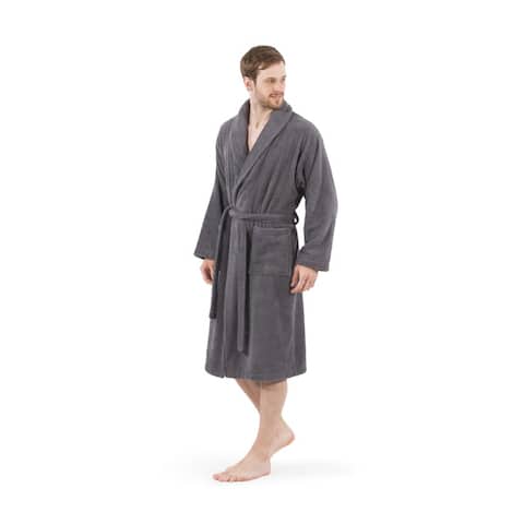 Authentic Hotel Spa Unisex Turkish Cotton Terry Cloth Bath Robe