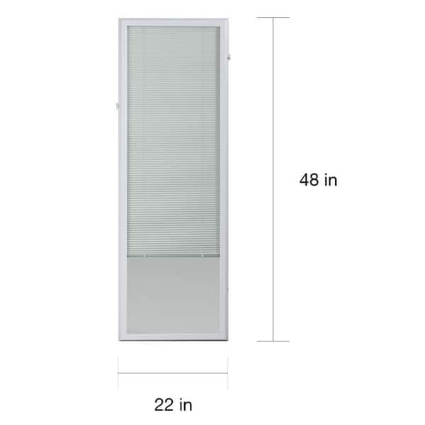 Shop Add On Blinds By Odl For Raised Frame Door Glass 24 X