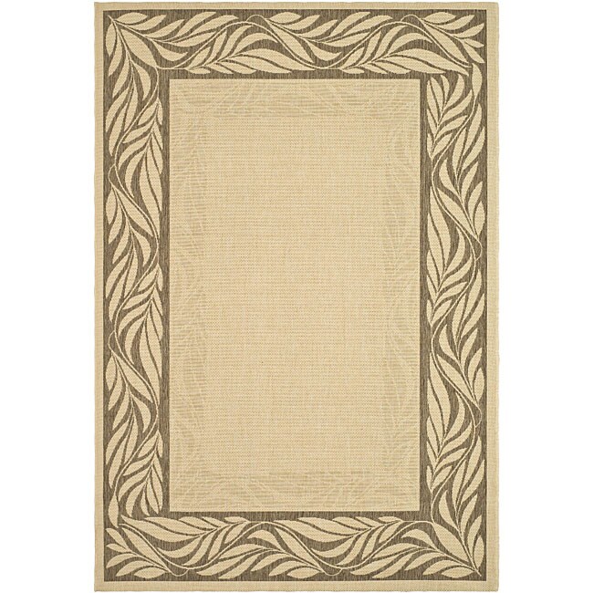 Indoor/ Outdoor Tranquil Natural/ Brown Rug (710 X 11)