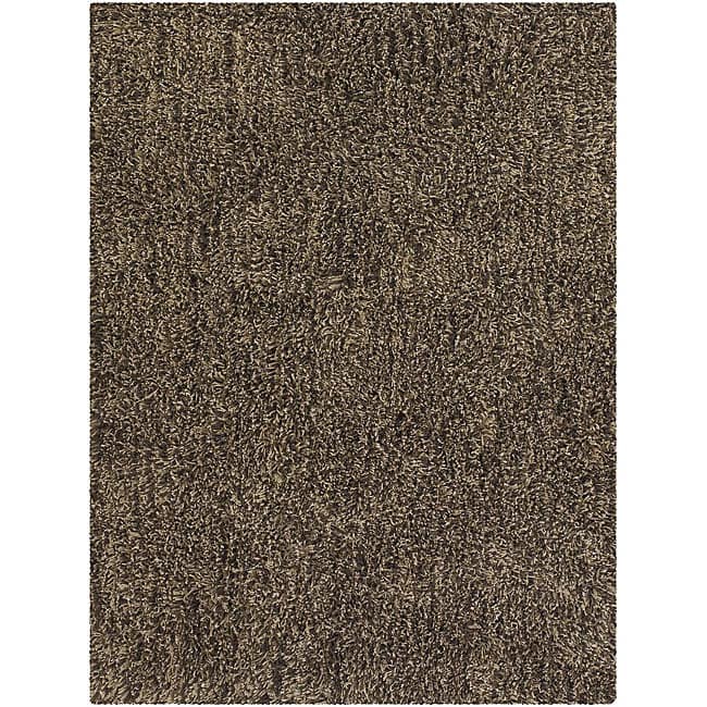 Artist's Loom Hand-woven Shag Rug - 8' x 10'