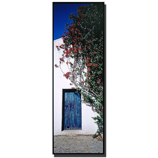 Preston 'Spanish Door' Gallery-wrapped Canvas Art