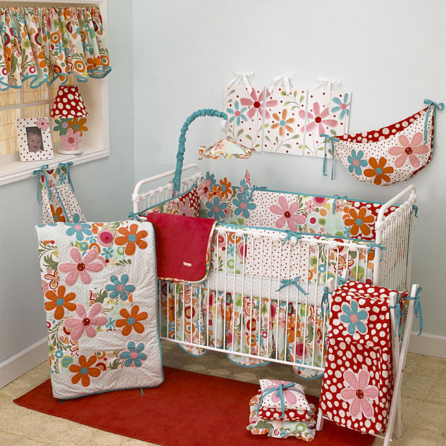 Shop Cotton Tale Lizzie 8 Piece Crib Bedding Set On Sale