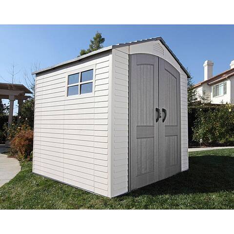 Lifetime Deluxe Storage Shed (7' x 7')