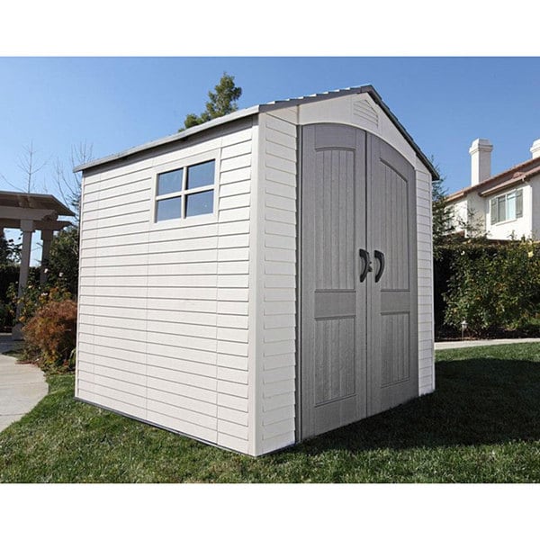 Lifetime Deluxe Storage Shed (7' x 7') - Free Shipping 