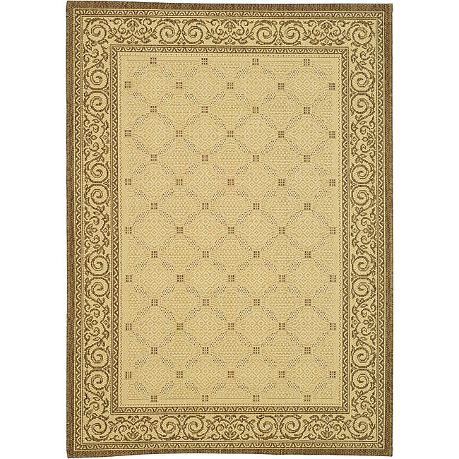 Indoor/ Outdoor Bay Natural/ Brown Rug (4 X 57)