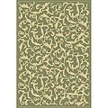 Safavieh Mayaguana Olive Green/ Natural Indoor/ Outdoor Rug (5'3 x 7'7) - 5'3 x 7'7